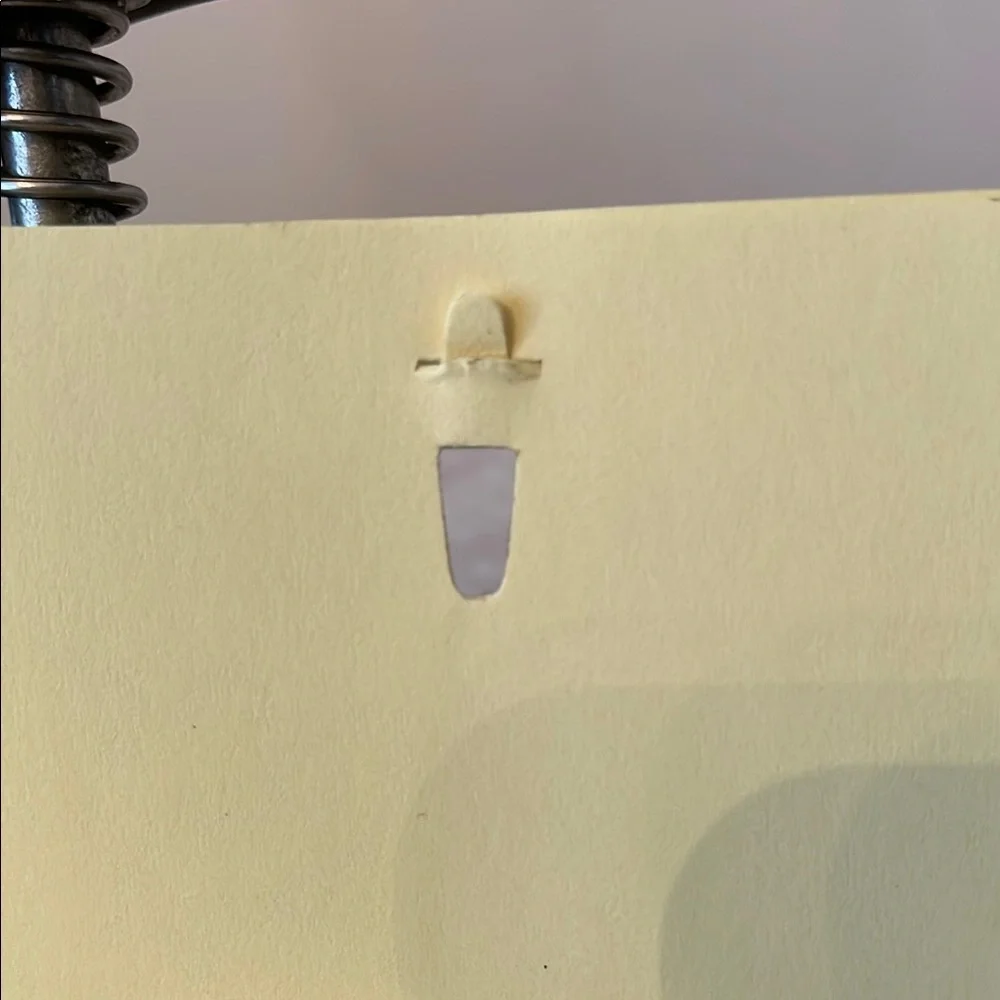 Vintage Staple-less Paper Fastener